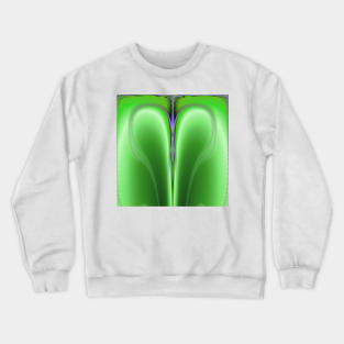 new growth green and grey Crewneck Sweatshirt